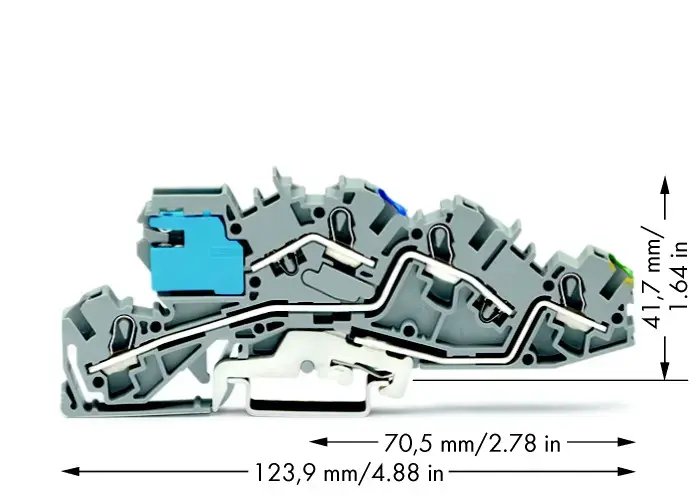 Wago 2005-7641 daudzlīmeņu spaiļu bloks Photo 2