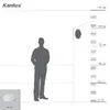 Kanlux SANSO LED 15W griestu gaismeklis ar kustības sensoru Photo 8