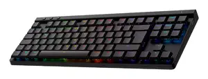 Игровая клавиатура Logitech G515 LIGHTSPEED TKL, механическая, RGB-подсветка, QWERTY испанская, черная