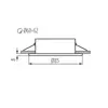 Griestu gaismeklis Kanlux MARIN CT-S80-W | GX5.3 12V Photo 6