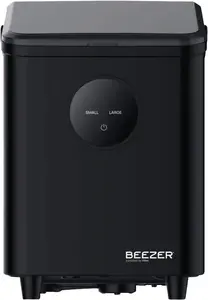 BEEZER Beezer portatīvais ledus gabaliņu ģenerators 120W 12kg/24h melns