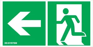 Es-System Screen Basic Pictogram 150x300 Left + Door