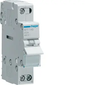 Модульный переключатель Hager SFT140 40A 1P 230В
