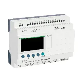 Schneider Electric SR3B261BD Zelio Logic Smart Relay 24V DC 16 Inputs 10 Outputs