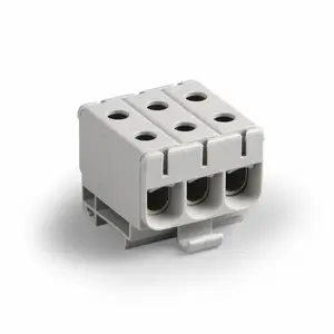 Ensto CLAMPOPRO Universal Terminal Block KE61.03, 3-Pole, Al 6-50mm2, Cu 2.5-50mm2
