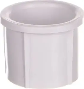 Kopos 4921 caurules uzgalis 21mm, PVC, balts