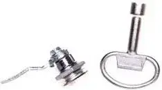 Ergom ZMRN-T Triangular Lock Insert with Key