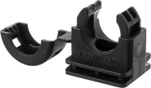 Ergom UROP 9 Pipe Mounting Bracket, Black