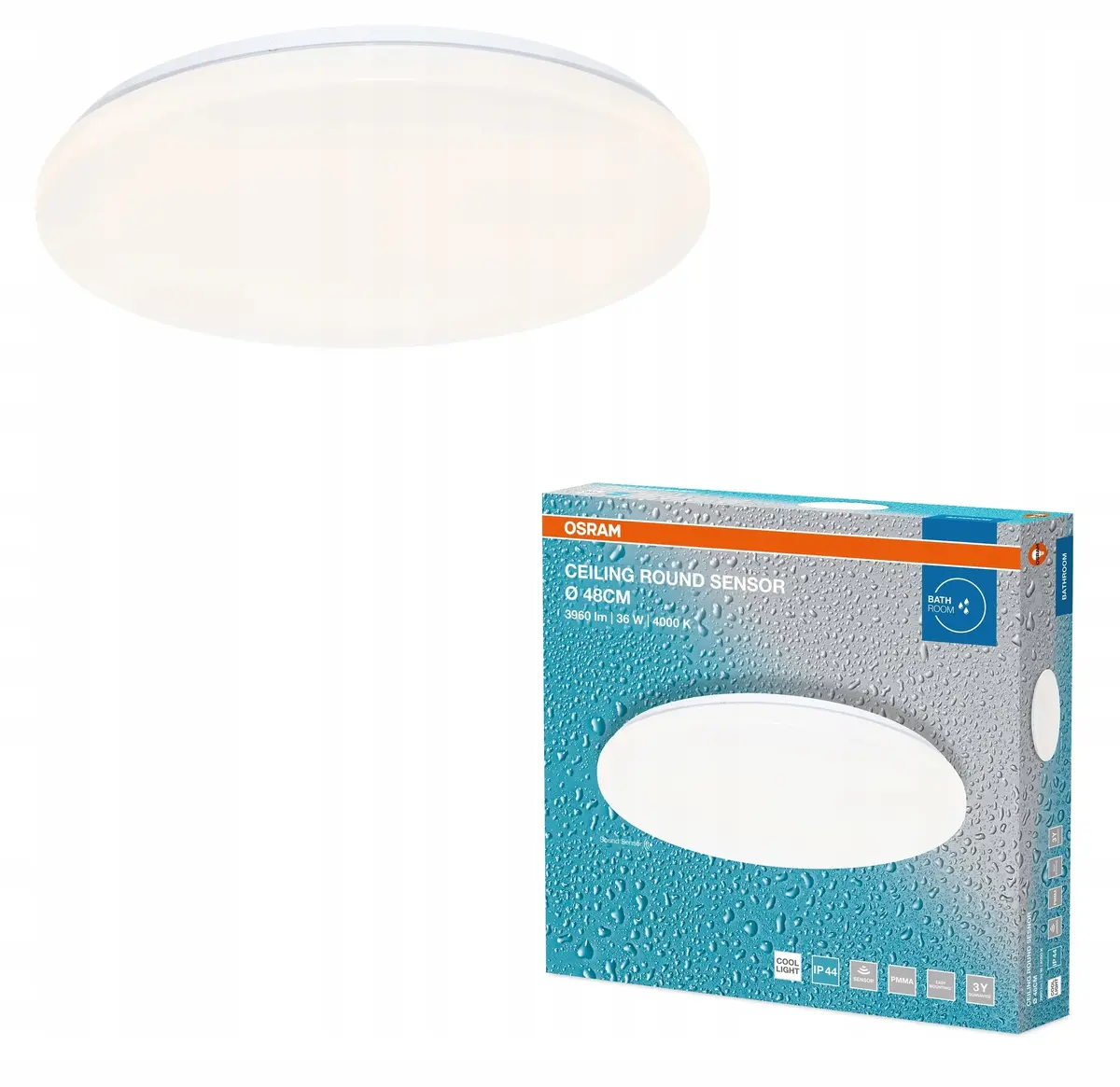 V-tac LED griestu lampa Round ar