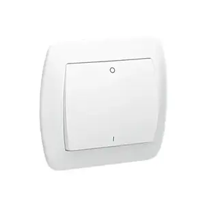Kontakt-Simon AW2/11 Double-Pole Electrical Switch, 10A 250V, White