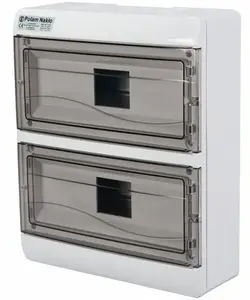 Polam Nakło Surface-Mounted Distribution Box 26M with PE+N Terminals IP55