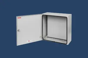 KARWASZ RH-3 Surface-Mounted Distribution Board, IP54, Grey, with Mounting Plate