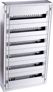 Legrand 020076 Surface-Mounted Insulated Distribution Board, 6 Rows, 144 Modules