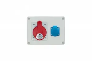 Pawbol R-BOX 190 Stationary Distribution Box, 1x32A/5P, 1x250V, IP44