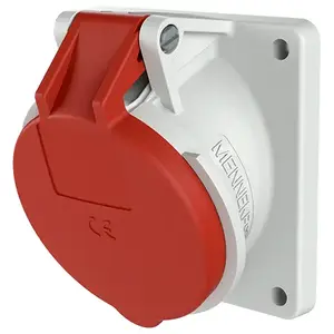 Mennekes 3153 paneļa kontaktligzda, 32A, 400V, 5 polu, IP44