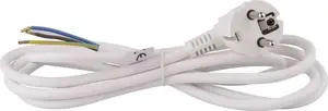 EMOS H05VV-F 3x0.75 Power Supply Cable, 2m, White