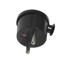 Opal WT-15 Mini leņķa izjaucams kontaktdakša 2P+Z melna