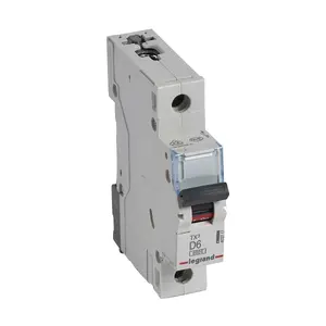 Автоматический выключатель Legrand TX3 1P 6A тип D 6кА