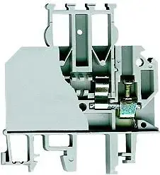 Simet ZUB 1-2.5 Screw Terminal Block with Fuse 2.5mm2 Grey