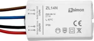 Kontakt-Simon LED Power Supply Surface Mounted 14V DC 15W ZL14N-15