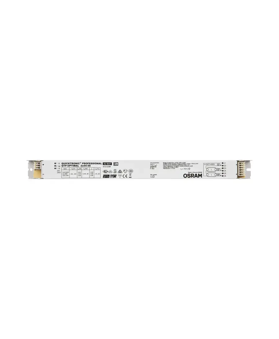 Osram QTP-OPTIMAL 2X54-58 elektroniskais balasts Photo 2