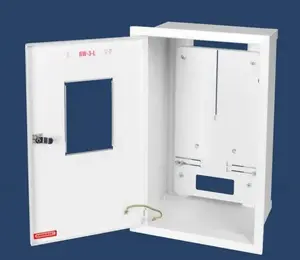 KARWASZ RW-3-L Z/O Flush-Mounted Electricity Meter Cabinet for 1 Three-Phase Meter IP30