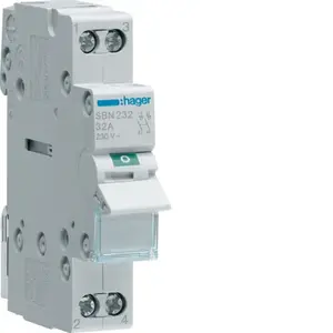 Модульный выключатель нагрузки Hager SBN232 2P 32A 230В