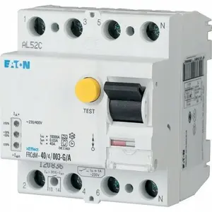 Дифференциальный выключатель EATON FRCDM-40/4/03-S/A 4P 40A 0,3A тип S/A