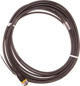 TURCK RKC4T-5/TXL M12 savienojuma kabelis, 3-pin, taisns, 5m
