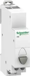 Модульная кнопка Schneider Electric iBP 20А 1НО серая