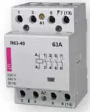 Модульный контактор Eti-Polam R 63-40 63А 4НО 230В АС