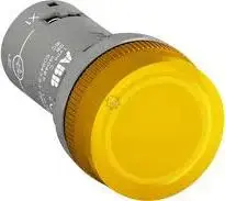 ABB CL2-502Y LED Pilot Light, Yellow, 24V AC/DC