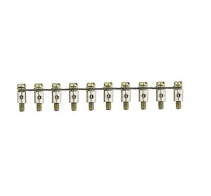 Weidmüller Q 10 AKZ4 Cross-connector, 10-pole, Grey, 20 pieces
