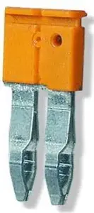 Simet ZW 2-4.0 2-way plug-in connector, orange