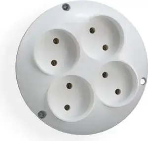 Elgotech RO-4 Plug-in Power Splitter with 4 Sockets