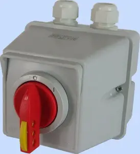 Кулачковый переключатель Elektromet ŁK 63-13/5 0-I 3P 80A в корпусе IP65 с возможностью блокировки