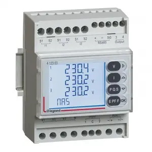 Legrand 412051 EMDX3 Network Analyzer with RS485 Interface