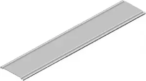 Baks PKL50/3MC Cable Tray Cover 50mm, 0.7mm thickness, 3m length