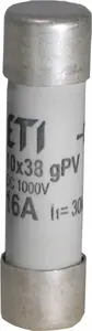Eti-Polam CH10 Cylindrical PV Fuse Link 10x38mm 25A gPV 900V DC