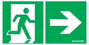 Es-System Screen Basic Pictogram 150x300 Door Right