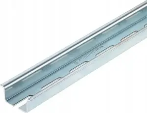 Weidmüller 35x15 DIN Rail Slotted Steel Zinc-Plated 2m