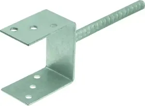 Koelner U-veida stabu balsts betonēšanai 121x60x4 mm