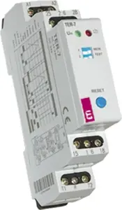 Модульный аналоговый термостат Eti-Polam TER-7 1P 8A 24-230В AC/DC IP40