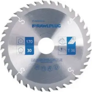 RAWLPLUG RT-CSBW-300T60 Circular Saw Blade for Wood 300mm 60 Teeth
