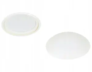 Pašlīmējošs durvju atduris airRoxy 05-100, diametrs 40 mm, balts, 10 gabali
