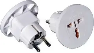 Timex Universal Travel Adapter Polish to British Plug Converter