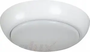 Kanlux ERTON 240 OP-W griestu gaismeklis, 2x15W E27, IP44, balts, apaļš