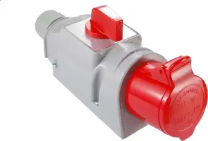 Tarel 32A 5-pin Socket with 0-1 Switch 187