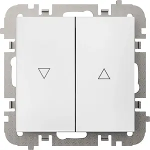 Elektro-Plast Vestra Shutter Switch, Flush-Mounted, IP20, White, 3816-10
