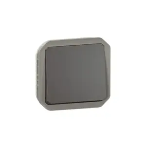 Legrand 069810L Plexo Single-Pole Push-Button Switch 10A 250V Anthracite